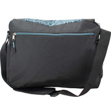 Сумка через плечо SEMI LINE 9 Black/Blue (7156)