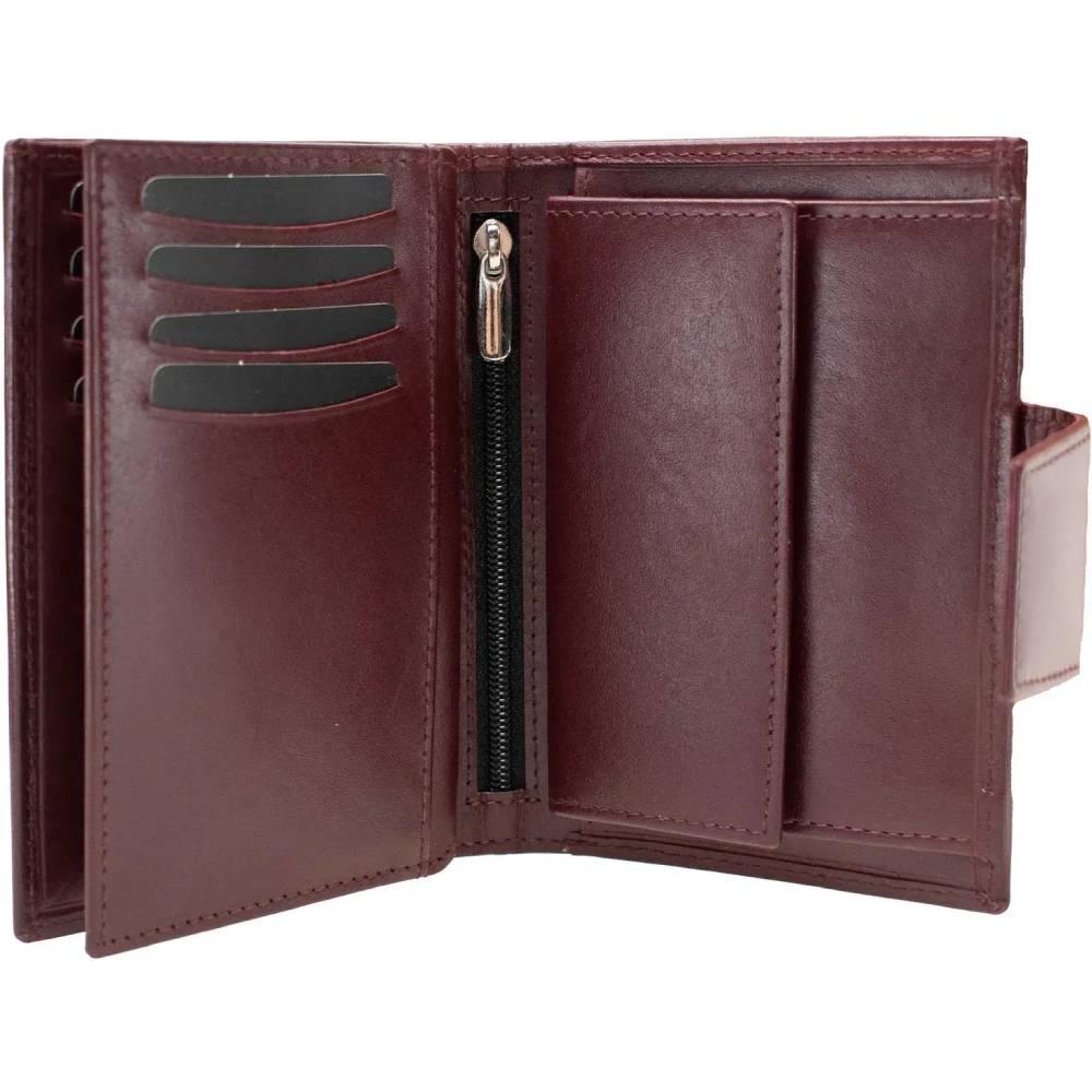 Кошелек SEMI LINE RFID Dark Red (P8261-2) Категория женская