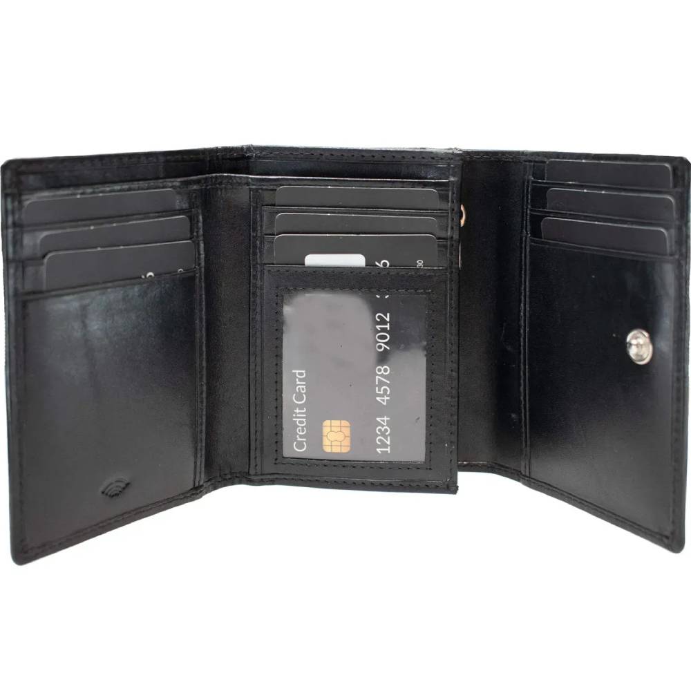 Кошелек SEMI LINE RFID Black (P8263-0) Цвет черный
