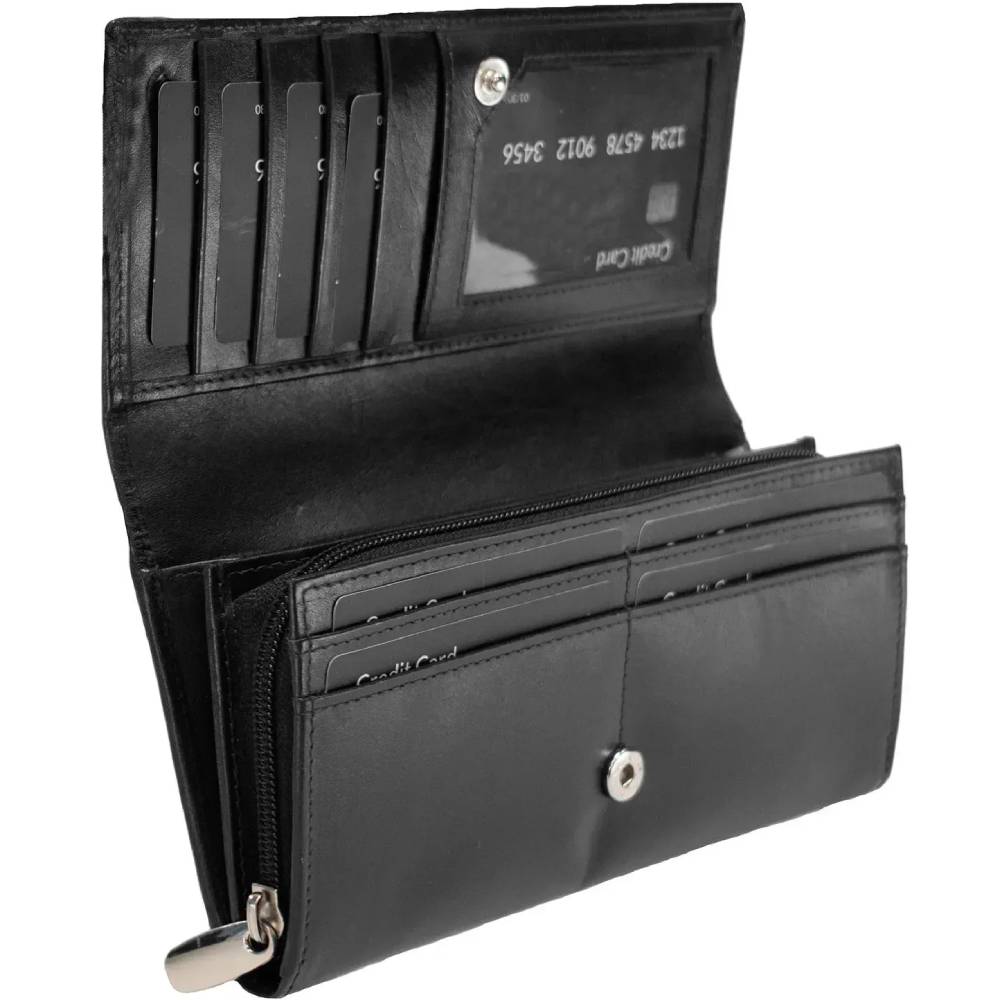 Кошелек SEMI LINE RFID Black (P8264-0) Категория женская