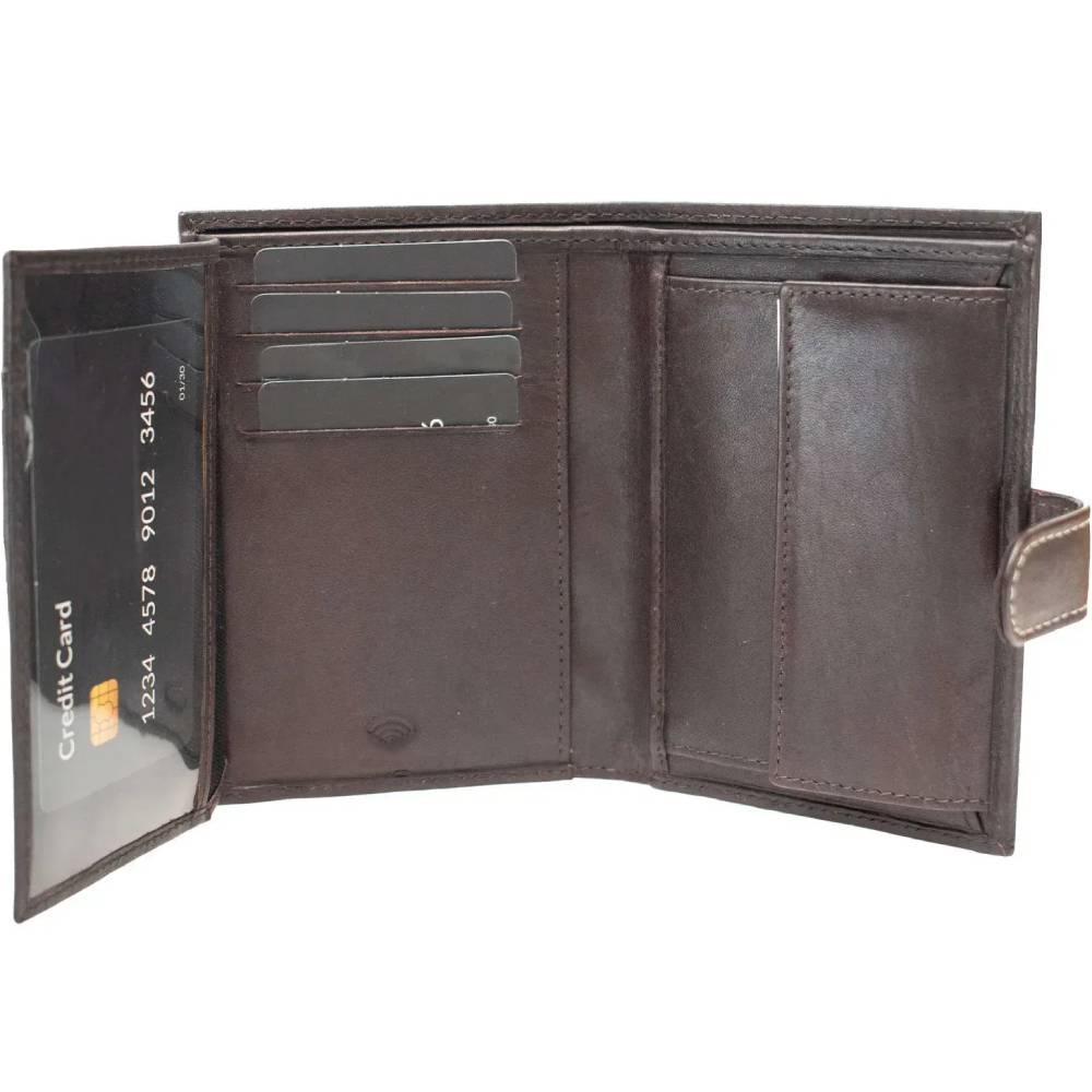 Кошелек SEMI LINE RFID Brown (P8266-1) Тип кошелек