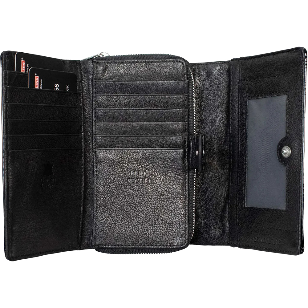 Кошелек SEMI LINE RFID Black (P8229-0) Тип кошелек