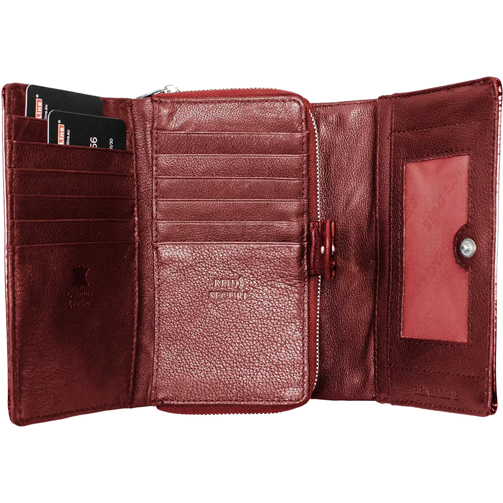 Кошелек SEMI LINE RFID Red (P8229-2) Тип кошелек