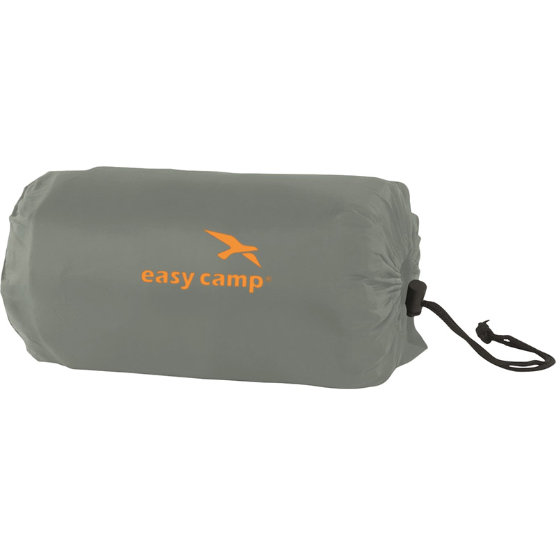 Коврик туристический EASY CAMP Self-inflating Siesta Mat Single 5 cm Grey (300062) Спальные места односпальные