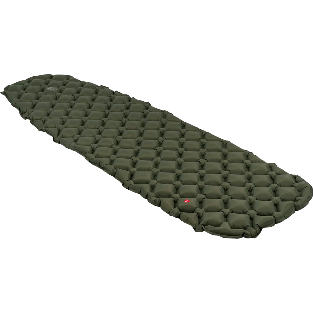 Коврик надувной HIGHLANDER Nap-Pak Inflatable Sleeping Mat PrimaLoft 5 cm Olive (AIR072-OG) Спальные места односпальные