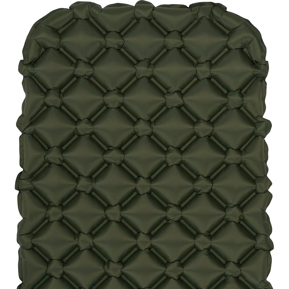 Зовнішній вигляд Килимок HIGHLANDER Nap-Pak Inflatable Sleeping Mat XL 5 cm Olive (AIR073-OG)