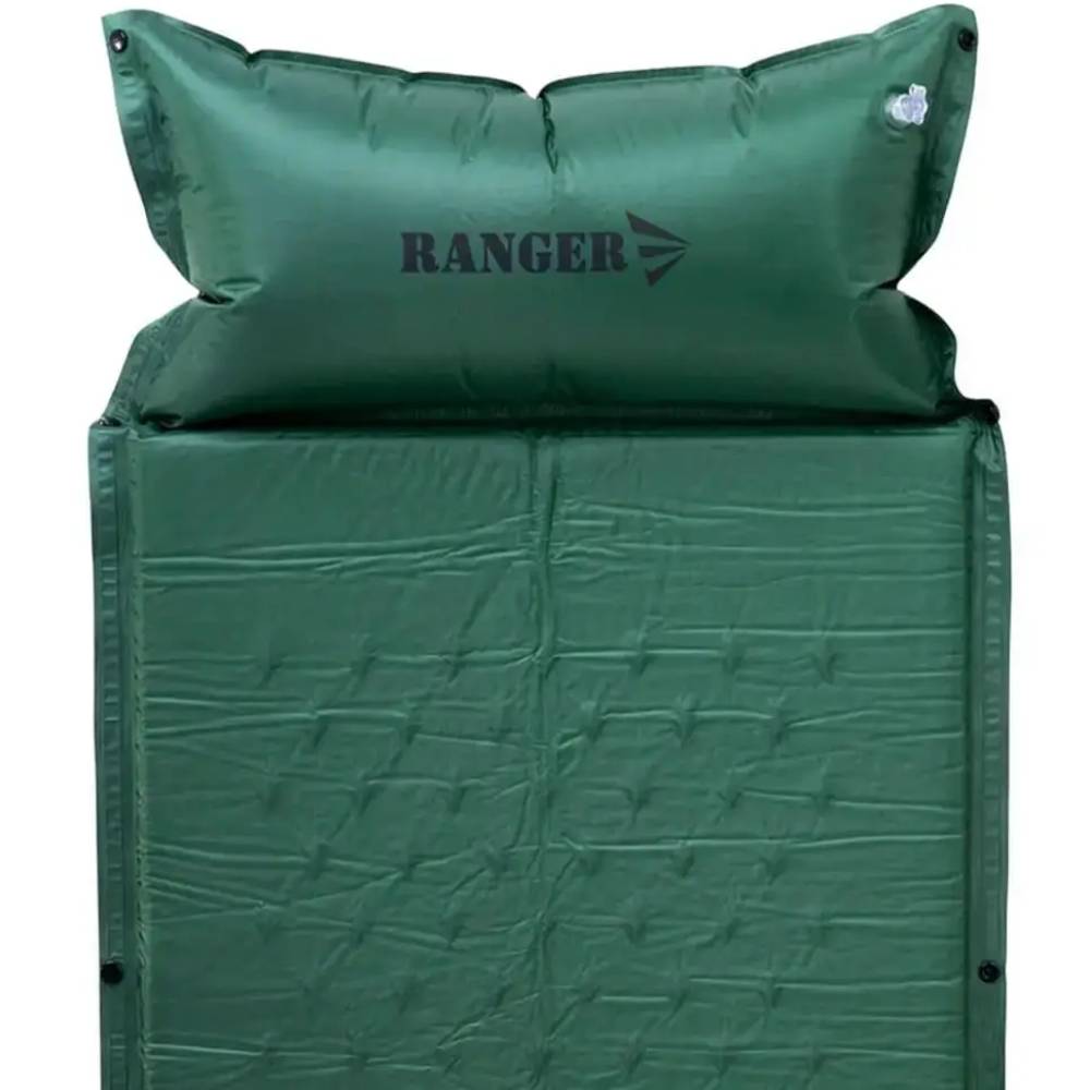 Коврик надувной RANGER Batur Green/Gray (RA 6631) Спальные места односпальные