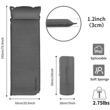 Килимок самонадувний NATUREHIKE графіт (CNK2300DZ014)