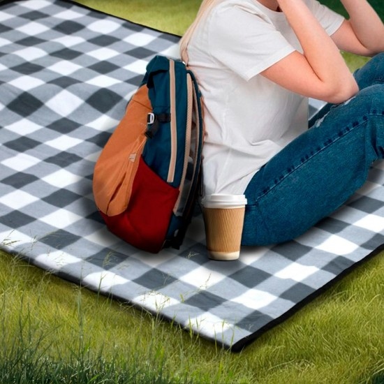 Фото Коврик для пикника SOFTME Picnic 180 х 130 см Black (70030105-01)