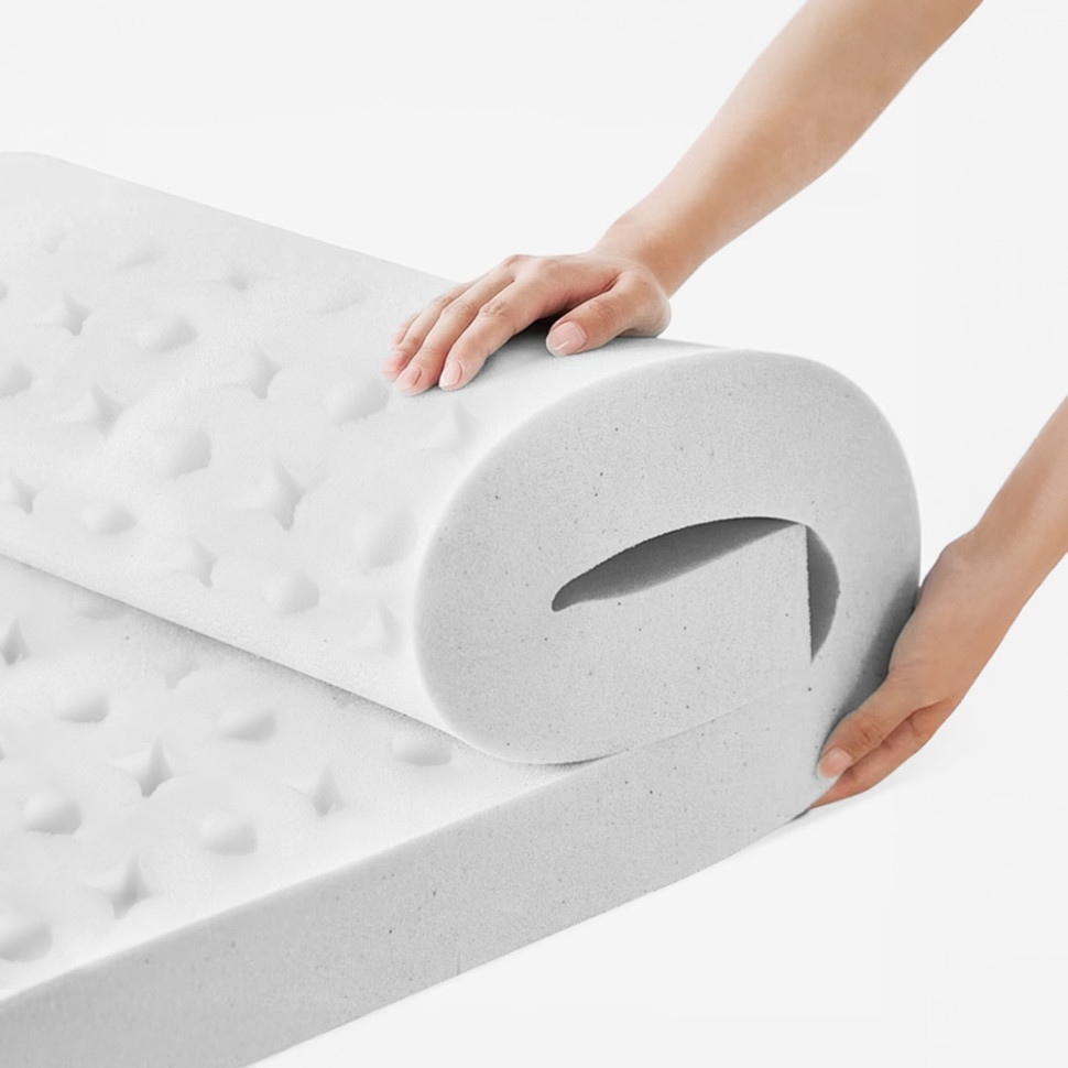 Коврик самонадувающийся NATUREHIKE CNK2550WS025 60 мм с подушкой зеленый (6977465868787) Спальные места односпальные