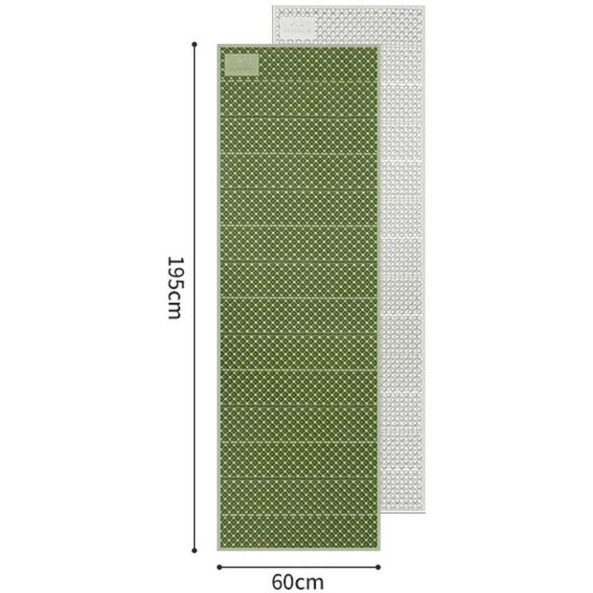 Килимок складаний NATUREHIKE IXPE CNK2450WS044 195x60х1, 8 см оливковий зелений (6927595788356) Товщина 18