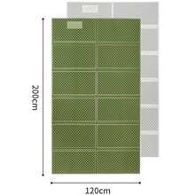 Килимок складаний NATUREHIKE IXPE CNK2450WS044 200x120х1,8 см оливковий зелений (6927595789995)