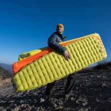 Коврик самонадувающийся FLEXTAIL Tiny Slleeping Pad R05 AVS L Orange (6975755966656)