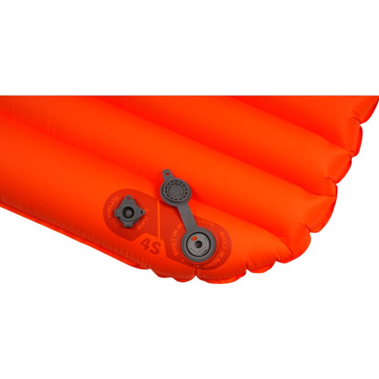 Коврик самонадувающийся FLEXTAIL Tiny Slleeping Pad R05 AVS L Orange (6975755966656) Спальные места односпальные