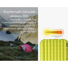 Коврик самонадувающийся FLEXTAIL Tiny Slleeping Pad R03 AVS L Green (6975755966632)