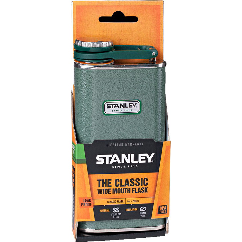 Фляга STANLEY ClassicGreen 0.23 л (4823082708666) Термофляга False