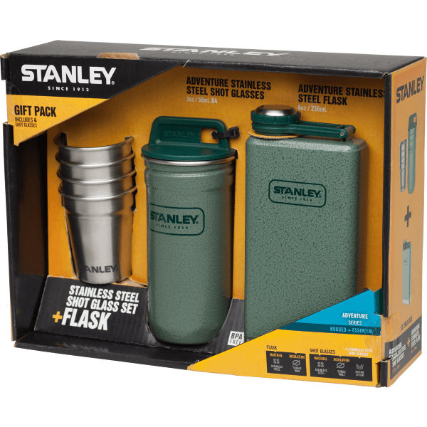 Набір STANLEY 2 фляги і 4 чарки Adeventure 0.236 л (4823082714759) Термофляга False