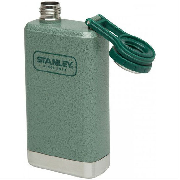 Фляга STANLEY Adventure SS 140 мл зеленая (6939236322898) Горлышко узкое