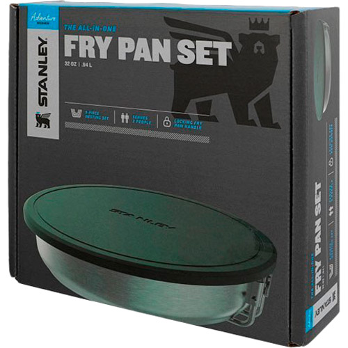 Набір посуду Stanley Adventure Full-in-one Fry Pan Set (6939236350051) Кришка так