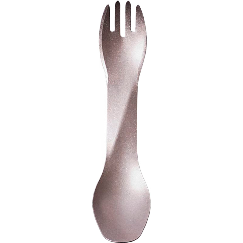

Ложко-вилка HUMANGEAR GoBites Ti-Uno Titanium (022.0055), Ложко-виделка GoBites Ti-Uno Titanium