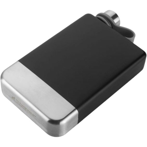 Набір фляга та стаканчики Schwarzwolf Tahat 266 мл Black (F5001200AJ3) Габарити фляга 145 х 80 х 25, чарки 65 х 40 х 40