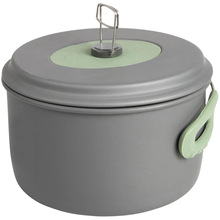 Набір посуду BO-CAMP Explorer XL 4 Pieces Hard Anodized Grey/Green (2200249)
