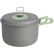 Набір посуду BO-CAMP Explorer XL 4 Pieces Hard Anodized Grey/Green (2200249)