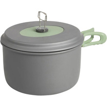 Набір посуду BO-CAMP Explorer XL 4 Pieces Hard Anodized Grey/Green (2200249)