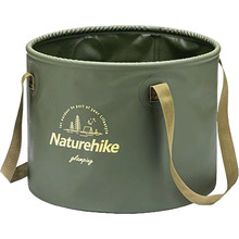 Складное ведро для воды NATUREHIKE NH20SJ040 10 л Зеленый (6927595764626)