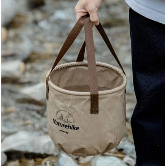 Складное ведро для воды NATUREHIKE NH20SJ040 20 л Зеленый (6927595764640) Вес 310