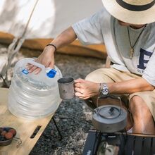 Каністра для води складна NATUREHIKE NH14S002-T РЕ 15 л (6927595721834)
