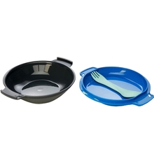 Набір посуду HUMANGEAR GoKit Light 5-tool Mess Kit Charcoal/Blue (022.0122)