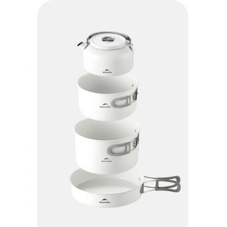 Замовити Чайник NATUREHIKE CNK2450CF013 0,8 л White (6927595706046)