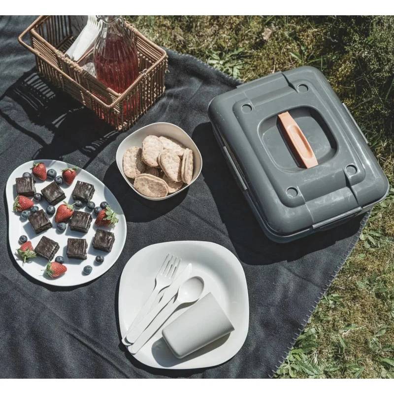 Набор посуды OUTWELL Picnic Box M (680239) Антипригарное покрытие False