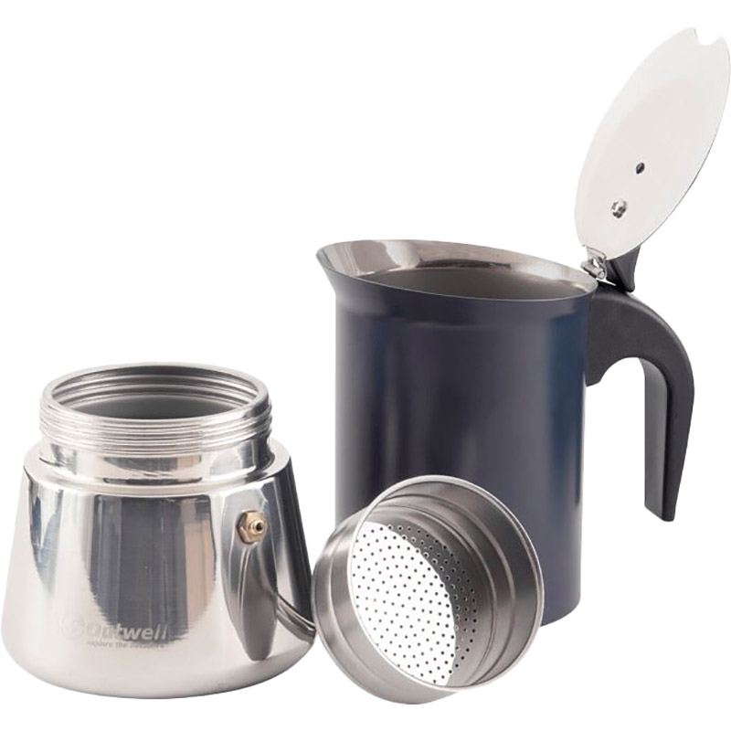 Кофеварка OUTWELL Barista Espresso Maker (651287) Материал нержавеющая сталь