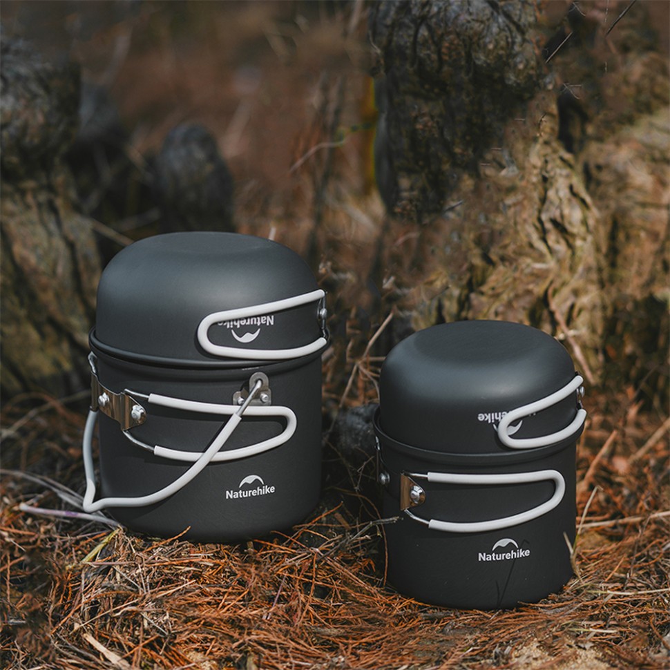 Набор посуды NATUREHIKE NH18T018-G (6927595785515) Изображение Набор посуды NATUREHIKE NH18T018-G (6927595785515)