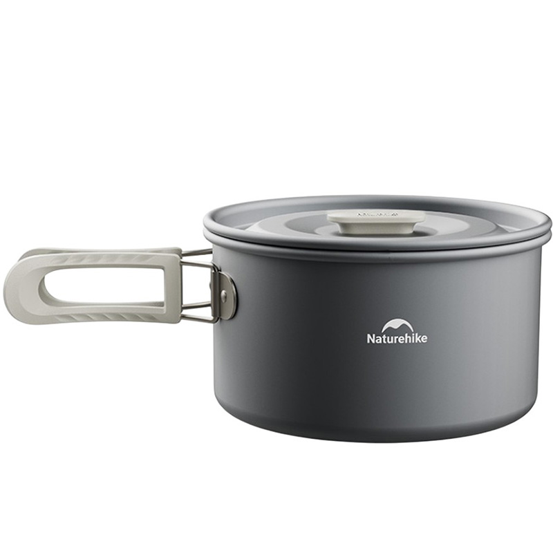Набір посуду NATUREHIKE CNK2450CF010 (6976507663281) Внутрішнє покриття метал