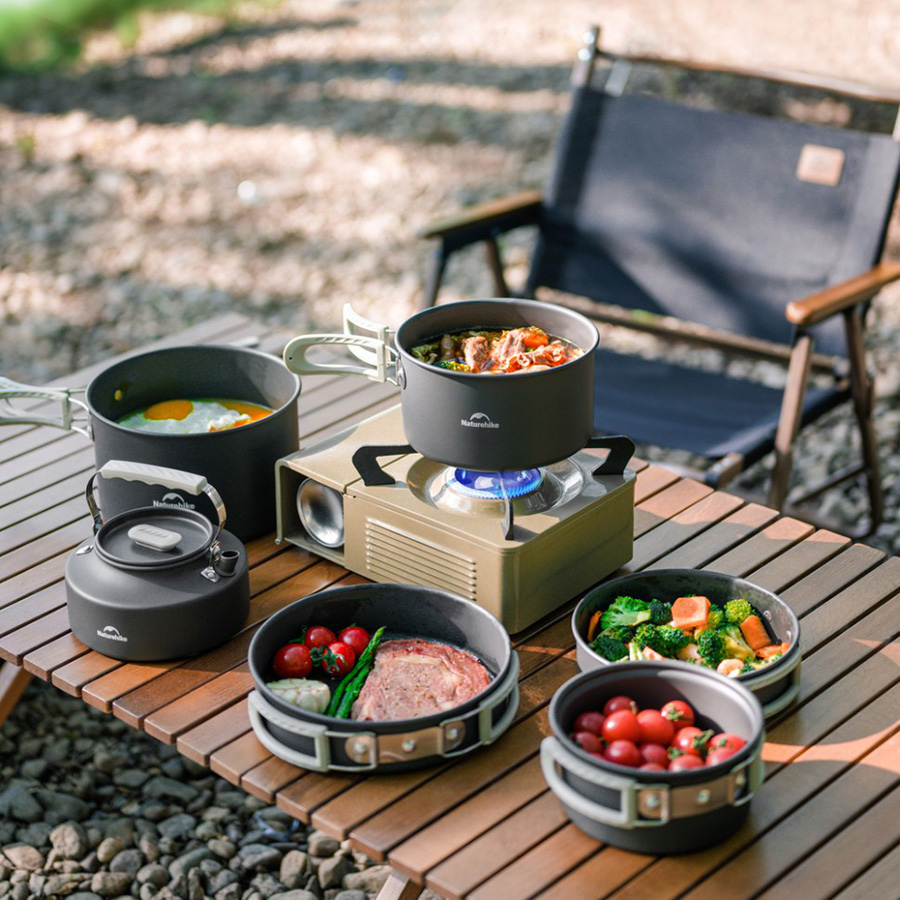 Зображення Набір посуду NATUREHIKE CNK2450CF010 (6976507663281)