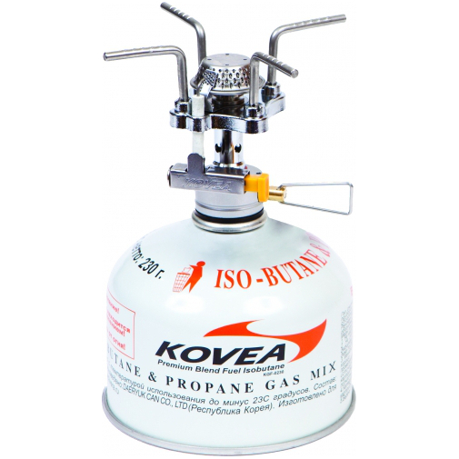 Пальник газовий KOVEA Solo Stove KB-0409 (8809000501041) Колір нержавіюча сталь