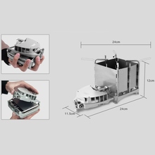 Пальник твердопаливний BRS-116 Silver