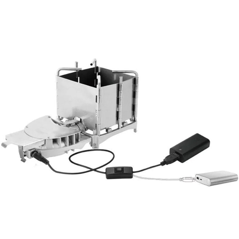 Пальник твердопаливний BRS-116 Silver Колір нержавіюча сталь