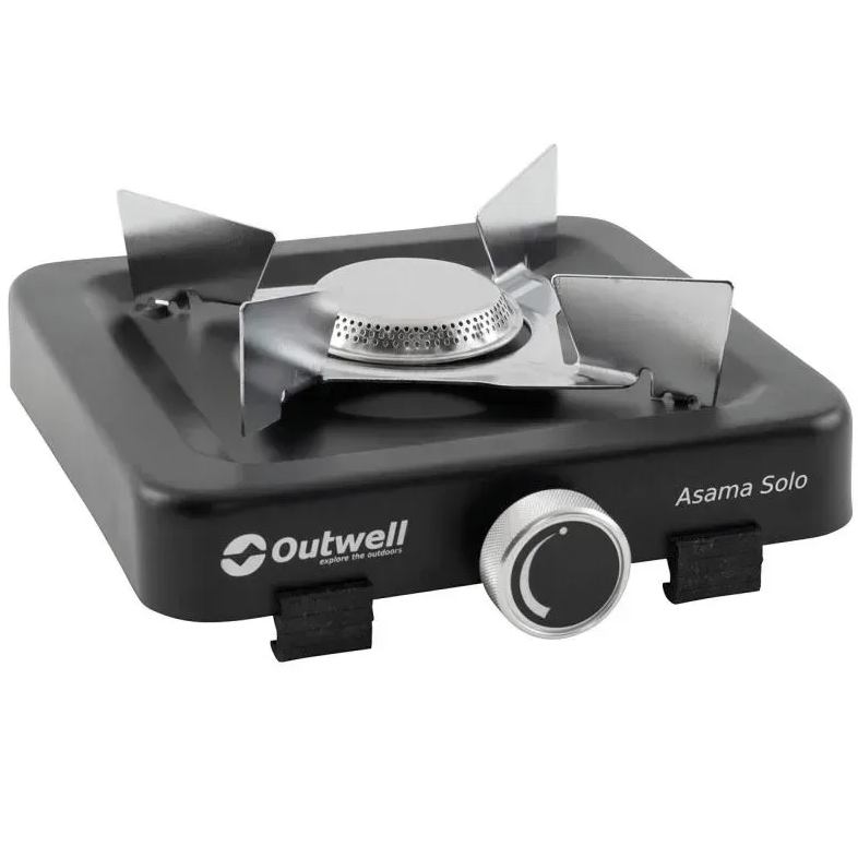 Портативна газова плита OUTWELL Asama Solo Bruner Grey (651264)