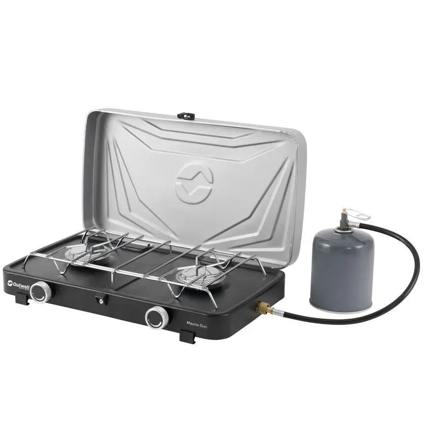 Портативна газова плита OUTWELL Mauna Duo Stove Grey (651268) Тип плити газова