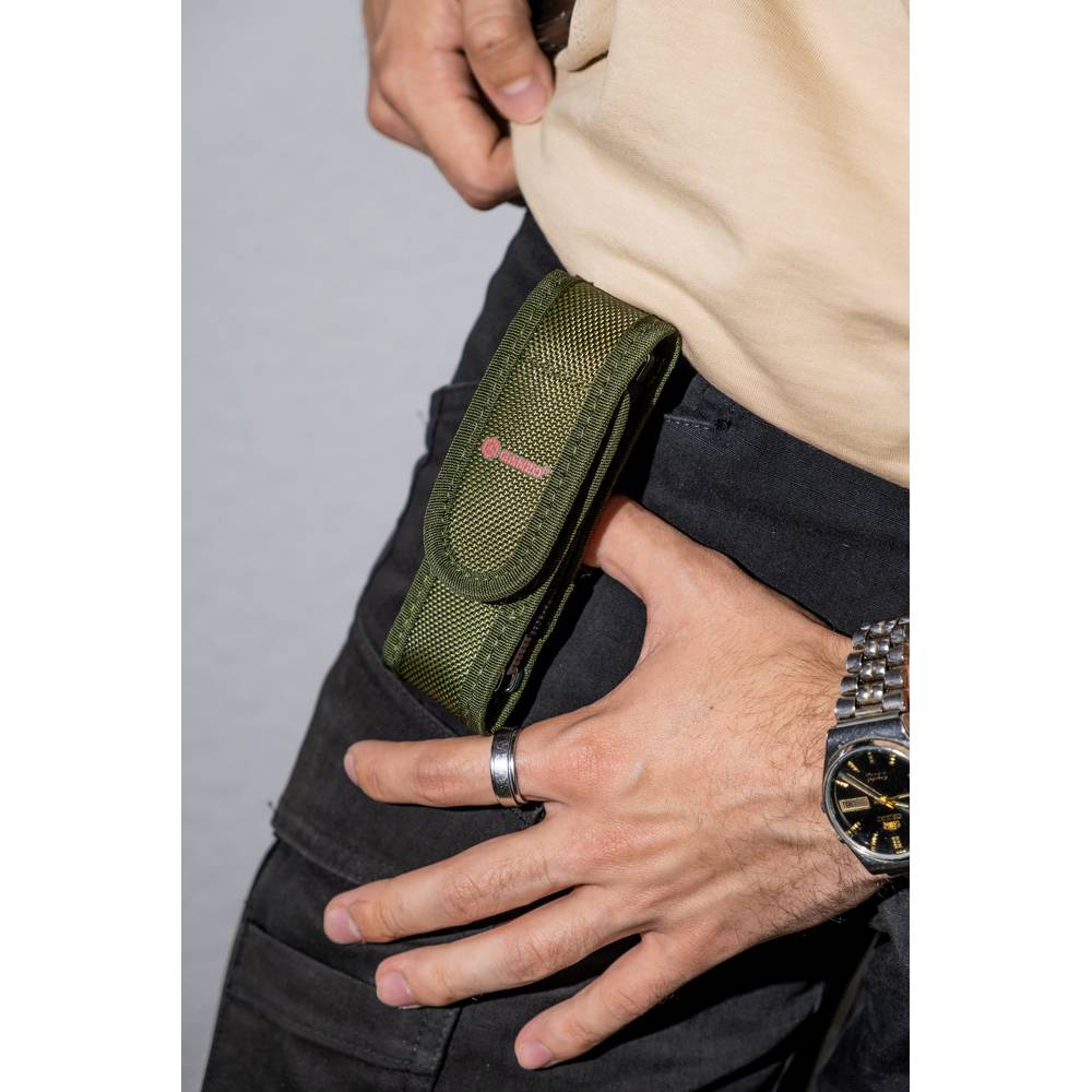 Чехол для ножа GANZO Dark Green (KnifeBag2-AG) Размеры 15,2 х 3