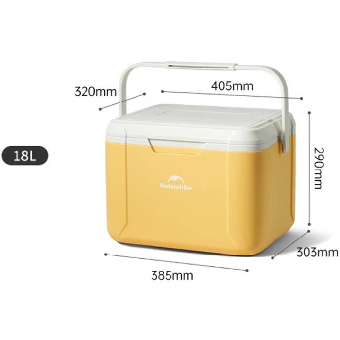 Изображение Автохолодильник NATUREHIKE 18 л Yellow (CNK2450CF012)