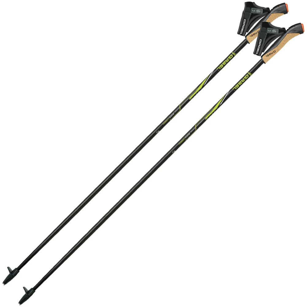 Палиці для скандинавської ходьби GABEL FX-75 Snake Carbon 130 Dual Spike (7009351011300)