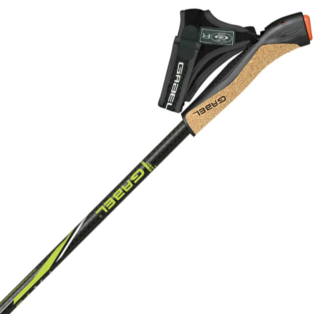 Палки для скандинавской ходьбы GABEL FX-75 Snake Carbon 105 Dual Spike (7009351011050) Палки для скандинавской ходьбы GABEL FX-75 Snake Carbon 105 Dual Spike (7009351011050) Комплектация палки для скандинавской ходьбы: 2 шт.; съемный ремешок-перчатка, размер M (02/36 NCS): 2 шт.; резиновый защитный колпачок-ботинок (Sport Pad 05/33): 2 шт.; скоба для соединения двух палок вместе: 1 шт.