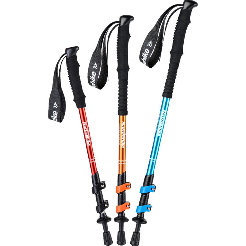 Внешний вид Трекинговая палка NATUREHIKE Women 6061 AL NH17D001-Z, 57-120 см Green (6975641885573)