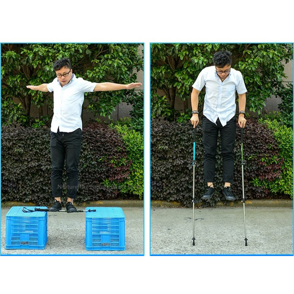 Заказать Трекинговая палка NATUREHIKE Women 6061 AL NH17D001-Z, 57-120 см Green (6975641885573)