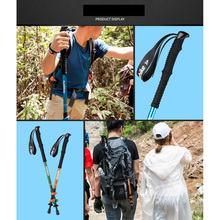 Трекинговая палка NATUREHIKE Women 6061 AL NH17D001-Z, 57-120 см Green (6975641885573)